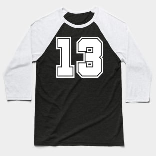 Number 13 Baseball T-Shirt